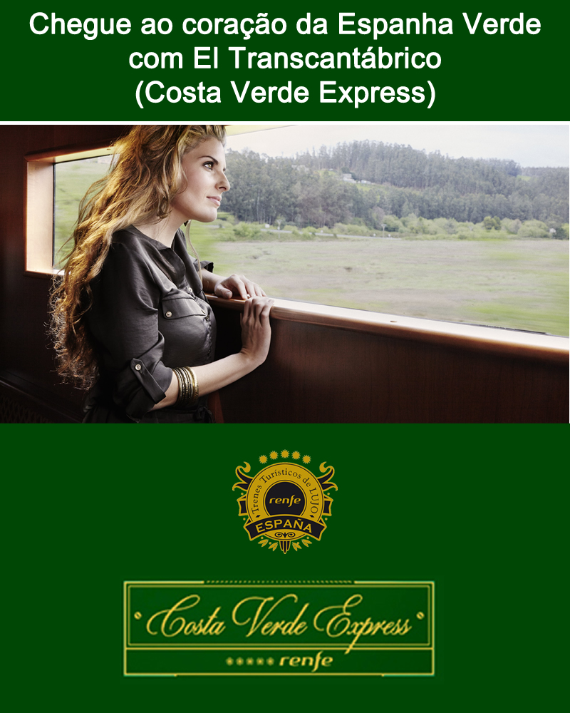 Comboio Transcantábrico Costa Verde Express 2023-2024