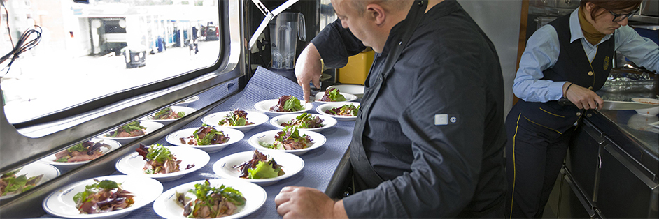 Comboio “El Transcantábrico”: Gastronomia